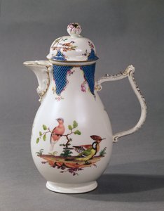 Meissen porselen cezve, c.1760 (porselen)